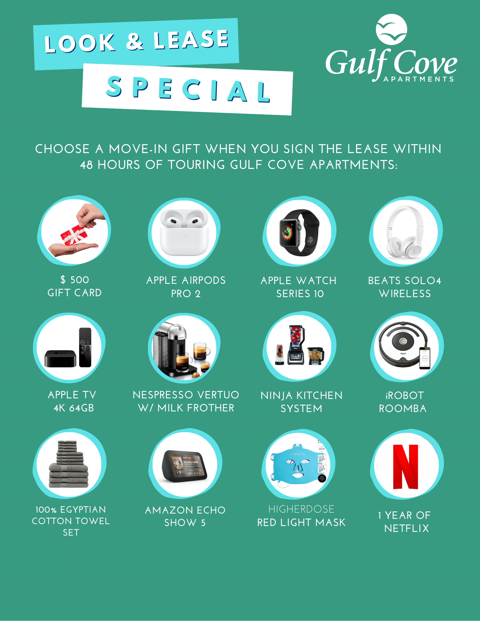 GULF COVE LOOK & LEASE GULF COVE LOOK & LEASE